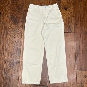 Aritzia TNA womens Greenwich high waisted painter pants